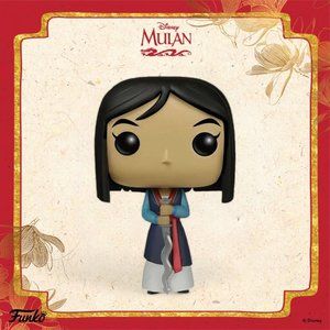 Funko Disney Mulan Figure - Black, Blue, Red